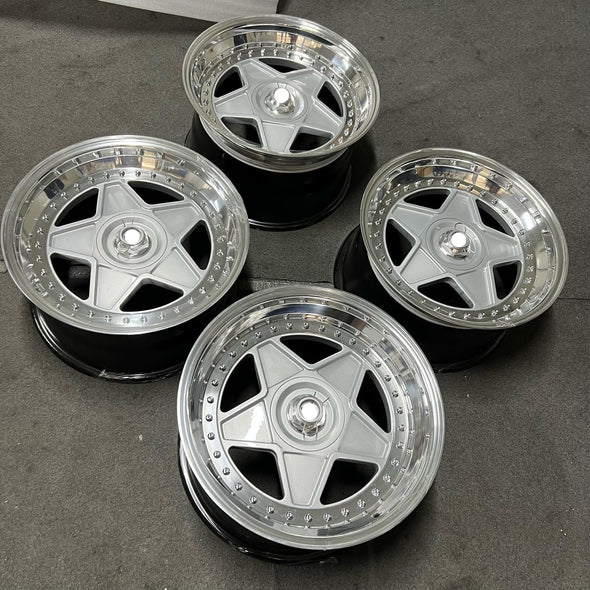 CLASSIC RETRO 3-Piece 3 PCS FORGED WHEELS FOR FERRARI 575M MARANELLO MODENA 360 F40