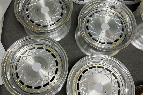 3-Piece FORGED WHEELS FOR VOLKSWAGEN GOLF