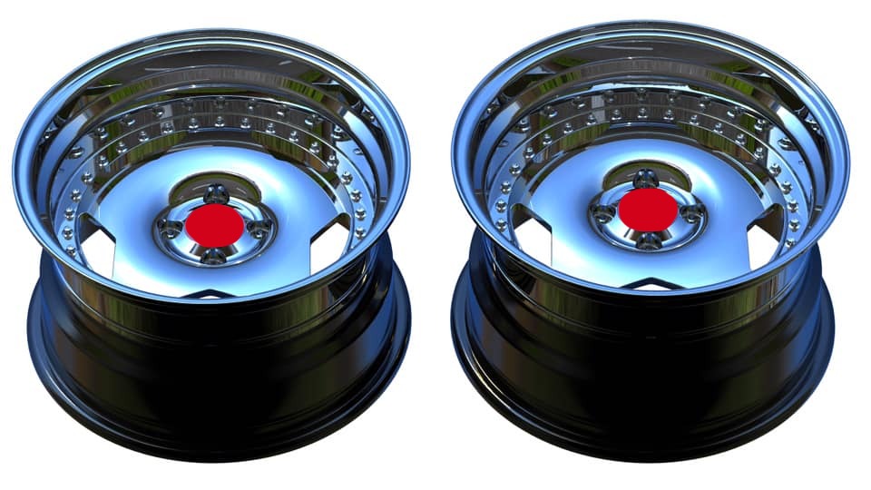 BBS OLD CLASSIC RETRO 3 PIECES 3PCS FORGED WHEELS FOR VOLKSWAGEN GOLF ...