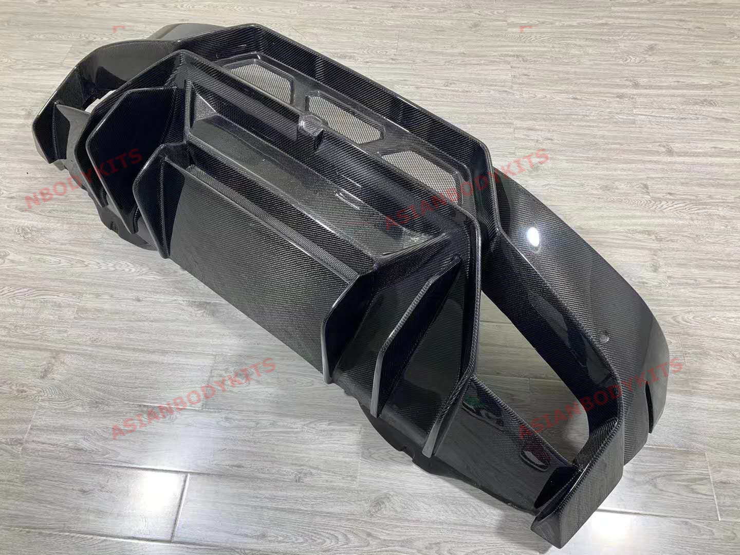 CARBON FIBER REAR BUMPER VRS for LAMBORGHINI HURACAN LP610 LP580 2014 - 2019 - Forza Performance Group