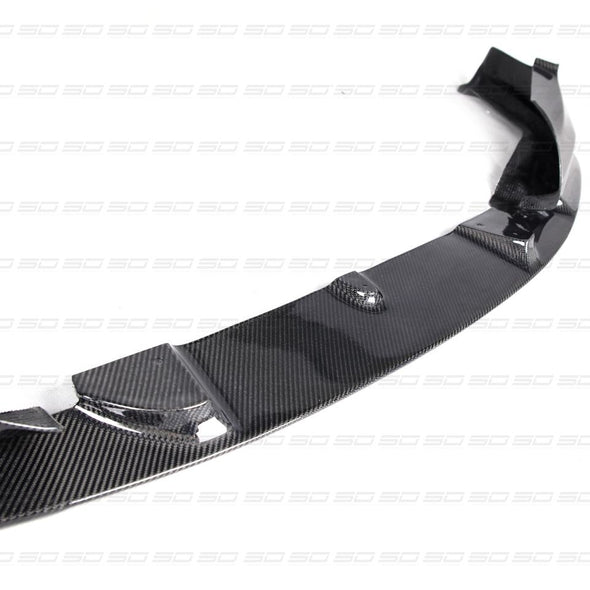 3D Style Dry Carbon Front Lip For BMW 5 Series G30 G38 2017-2020  Set Include:  Front Lip Material: Dry Carbon  NOTE: Professional installation is required.