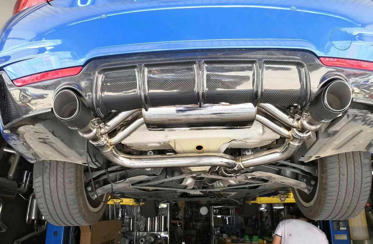 VALVED EXHAUST CATBACK MUFFLER for BMW 4 Series 420i 2.0T 2014+