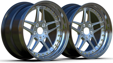 49 STYLE 3-Piece FORGED WHEELS FOR BMW E39 5 SERIES