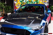 2018-2020 Ford Mustang Carbon Fiber Hood