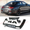 REAR DIFFUSER with EXHAUST TIPS for MERCEDES BENZ CLS53 C257 AMG 2018+