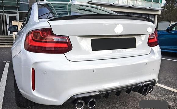 M-PERFORMANCE CARBON FIBER REAR WING SPOILER FOR BMW M2 F87 – Forza ...