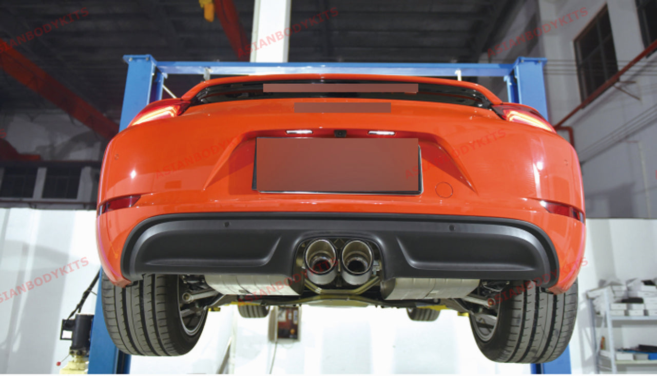 VALVED EXHAUST CATBACK for Porsche 718 Boxster 982 Cayman 2017+ - Forza Performance Group