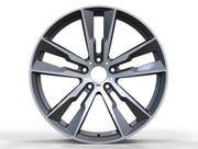 We manufacture premium quality forged wheels rims for   BMW X5 G05 X6 G06 X7 G07 in any design, size, color.  Wheels size:  Front: 22 x 9.5 ET 32-37  Rear: 22 x 10.5 ET 43  PCD: 5 X 112  CB: 66.6   Forged wheels can be produced in any wheel specs by your inquiries and we can provide our specs   Compared to standard alloy cast wheels, forged wheels have the highest strength-to-weight ratio; they are 20-25% lighter while maintaining the same load factor.