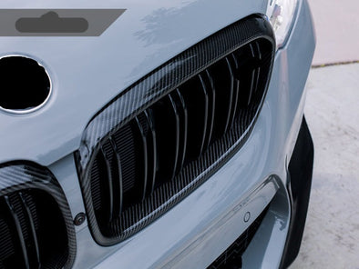 Dry Carbon Front Grille For BMW M5 F90 2017-2020  Set Include:  Front Grille Material: Dry Carbon  NOTE: Professional installation is required.