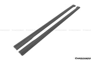 CARBONADO CF8363MTN-SS 2013-2018 Audi RS6 Avant MN Style Carbon Fiber Side Skirts