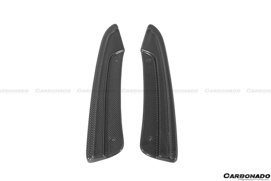 CARBONADO CF8363MTN-CA 2013-2018 Audi RS6 Avant MN Style Carbon Fiber Rear Cap Splliter