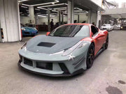 BODY KIT for FERRARI 458 ITALIA 2010 - 2015 FRONT BUMPER REAR BUMPER HOOD