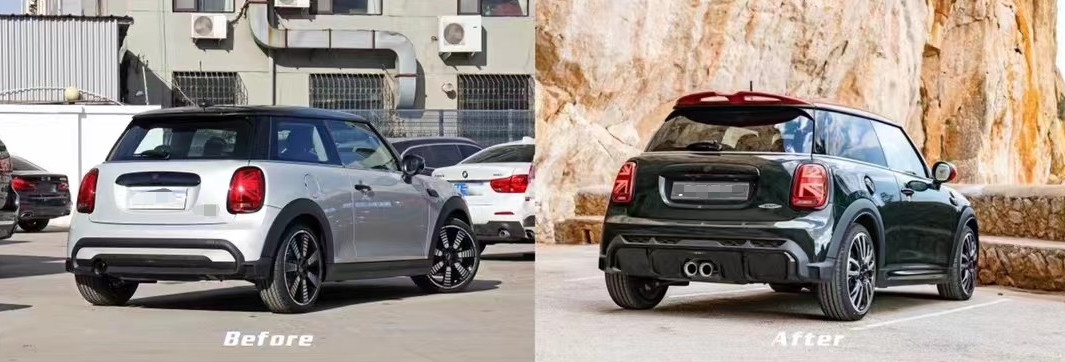 Conversion Old To New JCW Body Kit for Mini Cooper F56 F57 2D F55 4D 2014 - 2020 