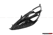2017-2020 McLaren 720s Dry Carbon Fiber Headlight Inserts Tim Replacement