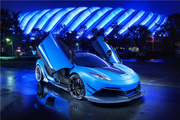 2011-2014 McLaren MP4 12C Rebel Performance Style Partial Carbon Fiber Full Body Kit