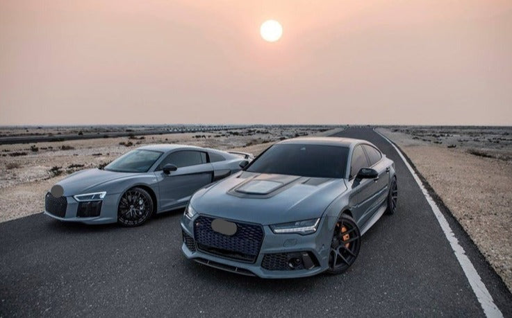 DARWINPRO AERODYNAMICS PCF8372BKSS.H 2014-2017 Audi A7/S7/RS7 BKSS Style Hood