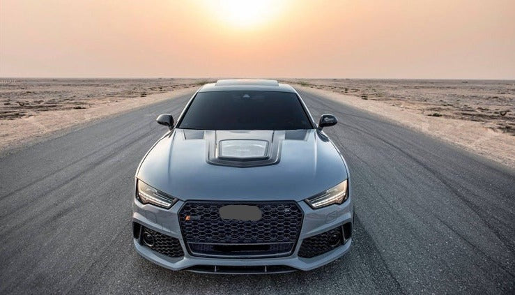 DARWINPRO AERODYNAMICS PCF8372BKSS.H 2014-2017 Audi A7/S7/RS7 BKSS Style Hood