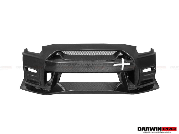Darwinpro 2008-2016 Nissan GTR R35 CBA/DBA Ver17 NSM Style Partial Carbon Fiber Full Body Kit