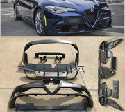BODY KIT for ALFA ROMEO GIULIA 952 2016+ Quadrifoglio FRONT BUMPER REAR DIFFUSER