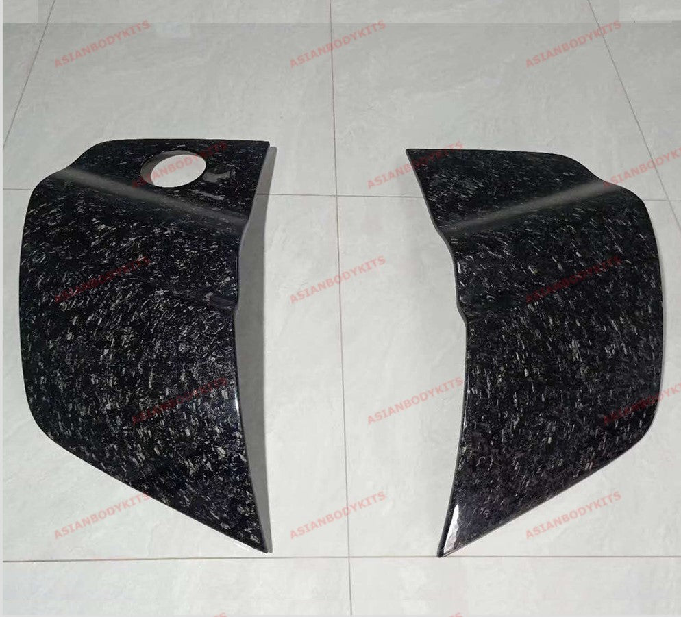 FORGED CARBON FIBER SIDE BLADES for AUDI R8 V8 V10 2008 - 2015