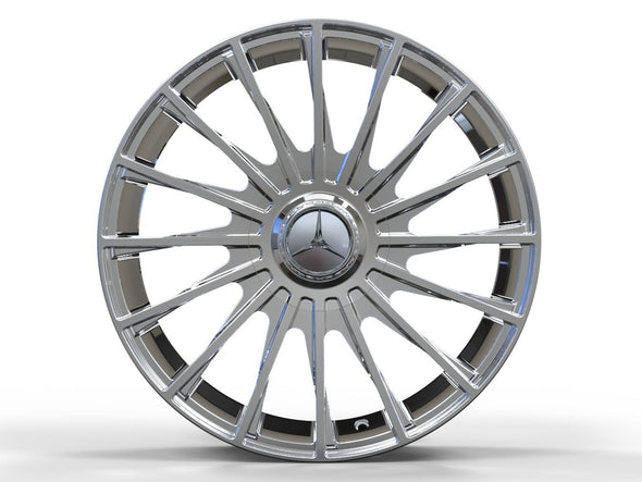 We manufacture premium quality forged wheels rims for   MERCEDES BENZ G CLASS W464 W463A 2018+ in any design, size, color.  Wheels size: 22 x 10 ET 36  PCD: 5 X 130  CB: 84.1  Forged wheels can be produced in any wheel specs by your inquiries and we can provide our specs   Compared to standard alloy cast wheels, forged wheels have the highest strength-to-weight ratio; they are 20-25% lighter while maintaining the same load factor.  Finish: brushed, polished, chrome, two colors, matte, satin, gloss
