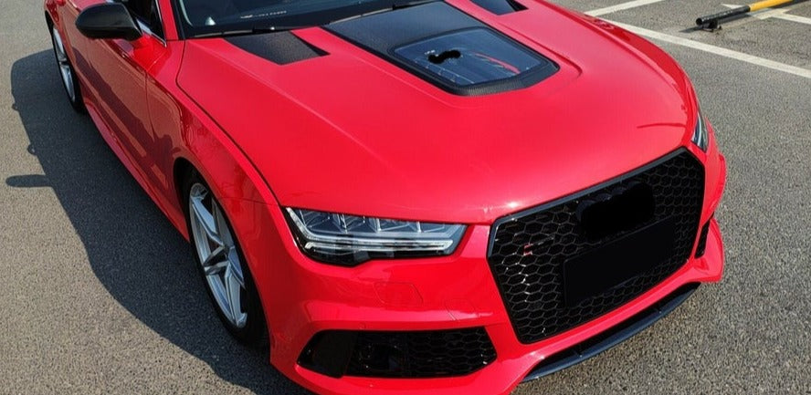 DARWINPRO AERODYNAMICS PCF8372BKSS.H 2014-2017 Audi A7/S7/RS7 BKSS Style Hood