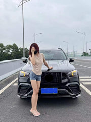 800 ROCKET Dry Carbon Body Kit For Mercedes Benz AMG GLE 63 V167 2018+  Set include:    800 ROCKET Front Lip 800 ROCKET Front Lip Add-on Parts  800 ROCKET Front Grille 800 ROCKET Rear Diffuser  800 ROCKET Fender Flares Material: Dry Carbon