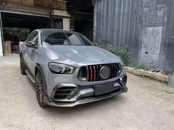 Body kit for Mercedes Benz GLE Coupe C167 AMG 2019+ Front Lip Front Grille Diffuser Spoiler