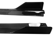 Dry carbon fiber side skirts add-ons for Ferrari 488 GTB/Spider 2015 - 2019