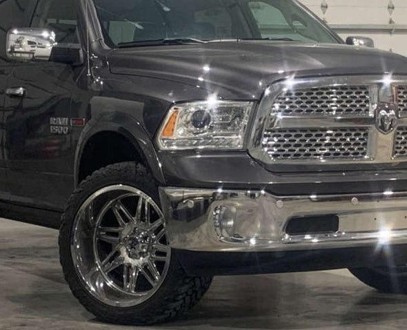 FORGED WHEELS for Dodge RAM 1500 2500 3500 RAM 350 26x16 24x14 22x12 6x120 6x139.7 66.9 100.3 Pickup Big Big Wheel