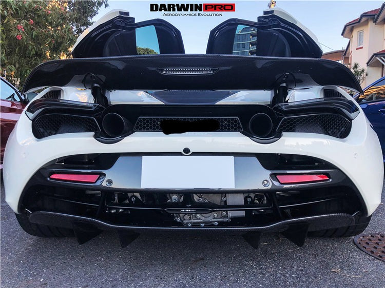 2017-2020 McLaren 720s Carbon Fiber Rear Bumper Center Valance