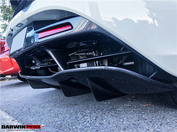 2017-2020 McLaren 720s Carbon Fiber Rear Bumper Center Valance