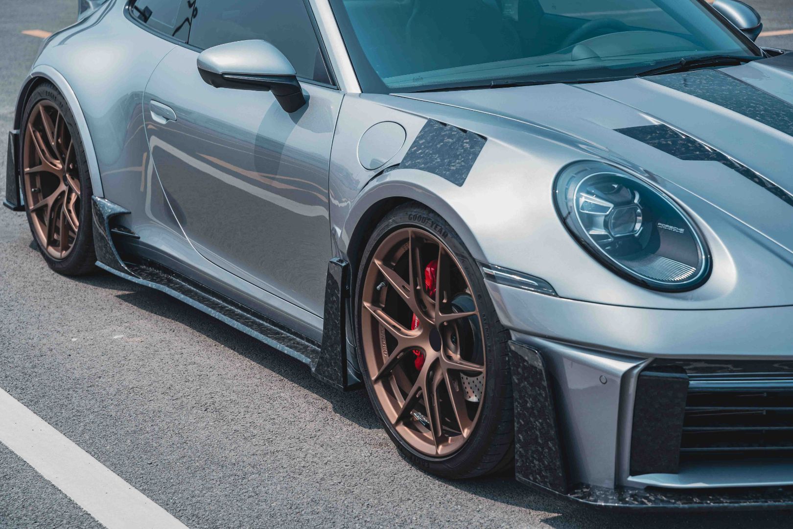 GHOST WIDE BODY KIT for PORSCHE 911 992