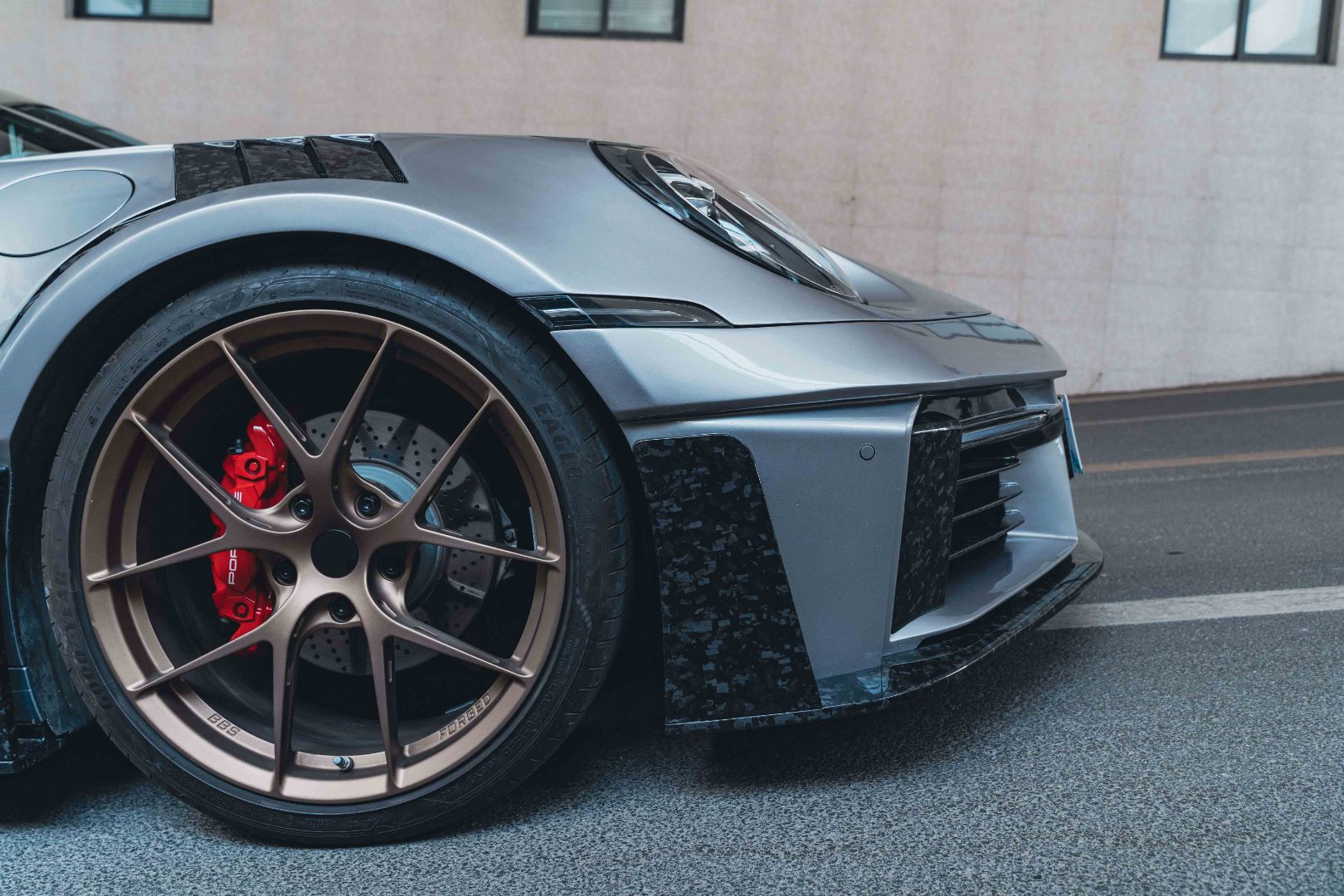 Carbon Fiber Ghost Wide Body Kit For Porsche 911 [992] 2018+