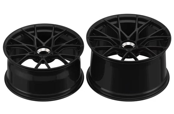 GT2-GT3-GT3 RS oem forged wheels porsche new set not released spy photos 992 restyling 991.1