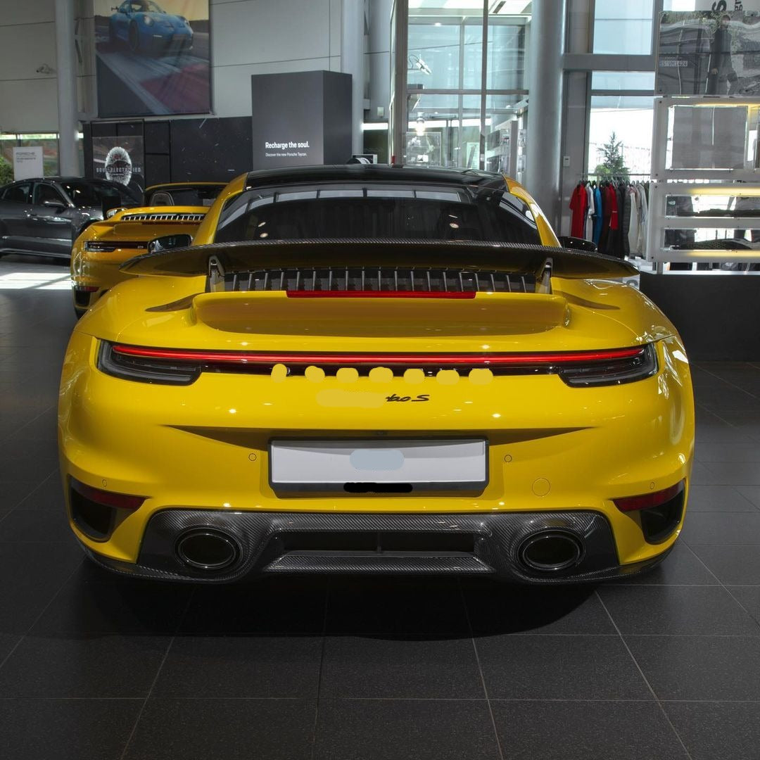 CARBON REAR DIFFUSER for PORSCHE 911 992.1 TURBO TURBO S 2019 - 2025 ...