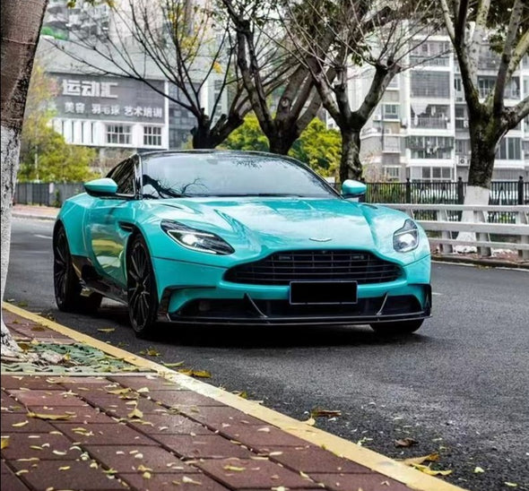 Forza Dry Carbon Front Lip For Aston Martin DB 11  Set include:  Front Lip Material: Dry Carbon  Note: Professional installation is required