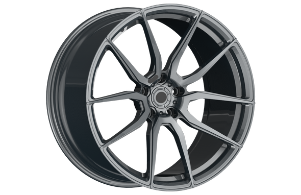 We manufacture premium quality forged wheels rims for   BMW X5M X6M F85 F86 in any design, size, color.  Wheels size:  Front: 21 x 10.5 ET 21  Rear: 22 x 11.5 ET 28  PCD: 5 X 112  CB: 66.6   Forged wheels can be produced in any wheel specs by your inquiries and we can provide our specs   Compared to standard alloy cast wheels, forged wheels have the highest strength-to-weight ratio; they are 20-25% lighter while maintaining the same load factor.