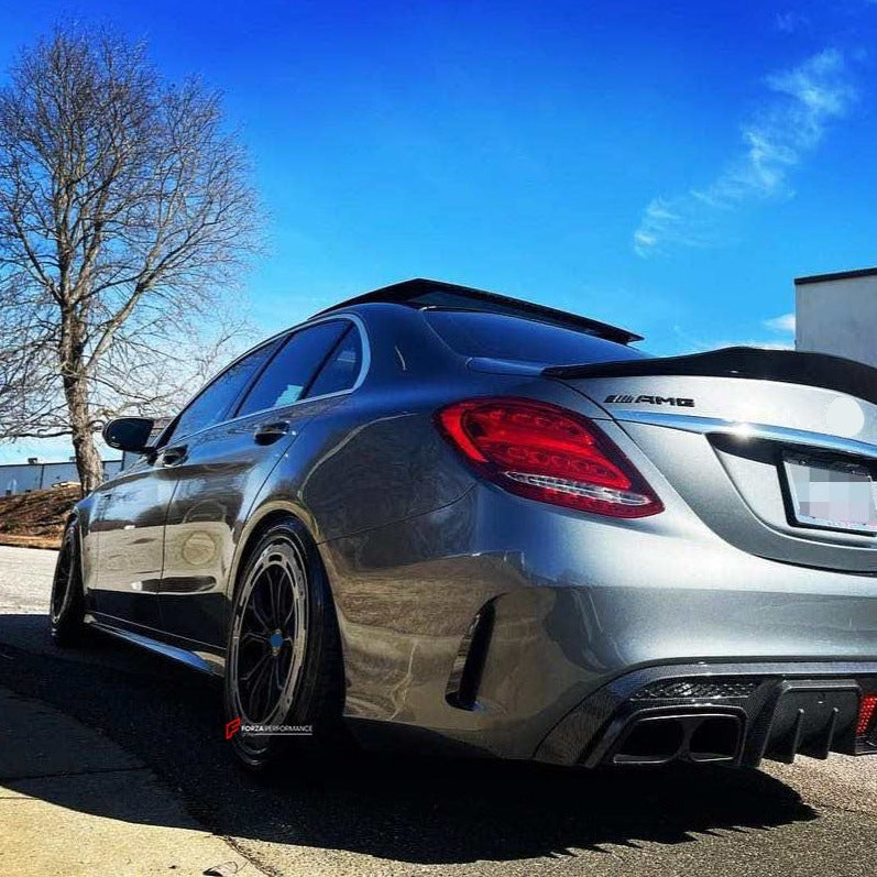 FORGED WHEELS RIMS WITH AERODISC AERO RING for MERCEDES-BENZ C-CLASS ...