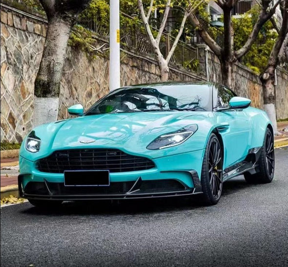 Forza Dry Carbon Front Lip For Aston Martin DB 11  Set include:  Front Lip Material: Dry Carbon  Note: Professional installation is required