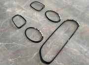 Aftermarket exterior trim kit covers for Mini Cooper Hatch F55 F56 F57 2014+ 3 Generation