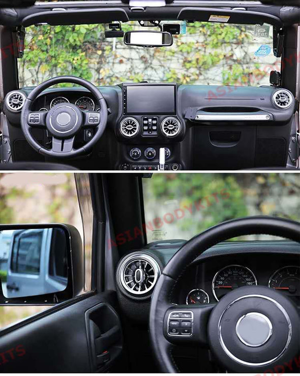 Air vents with ambient light Jeep Wrangler JK 2012 - 2017
