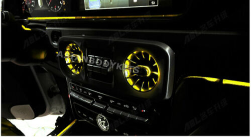 Air vents with ambient light for Mercedes-Benz G-class W463A W464 G500 G63 2019+ - Forza Performance Group