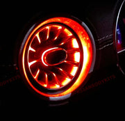 Air vents with ambient light for Jeep Wrangler JL 2018+ 12 Colors