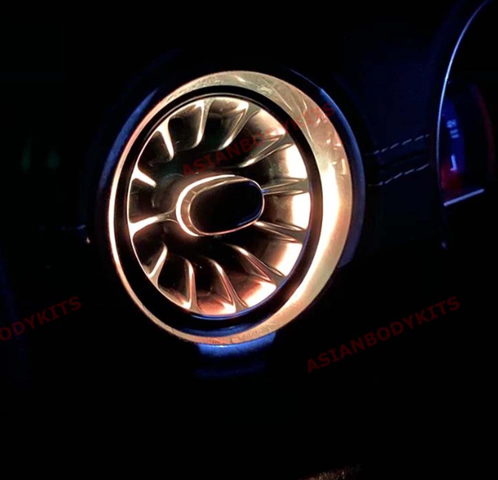 Air vents with ambient light for Jeep Wrangler JL 2018+ 12 Colors