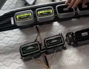 Air vents with ambient lights for Mercedes Benz GLS X167 2019+