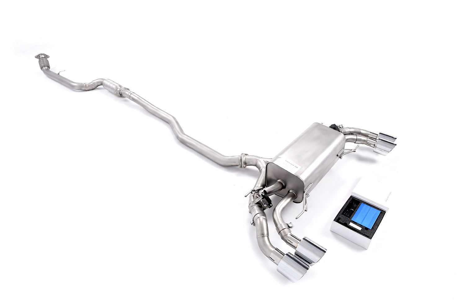 VALVED EXHAUST CATBACK MUFFLER and DOWNPIPE CATLESS CATTED for Alfa-Romeo Giulia 2.0T 2015-2022