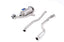 VALVED EXHAUST CATBACK MUFFLER and DOWNPIPE CATLESS CATTED for Alfa-Romeo Giulia 2.0T 2015-2022