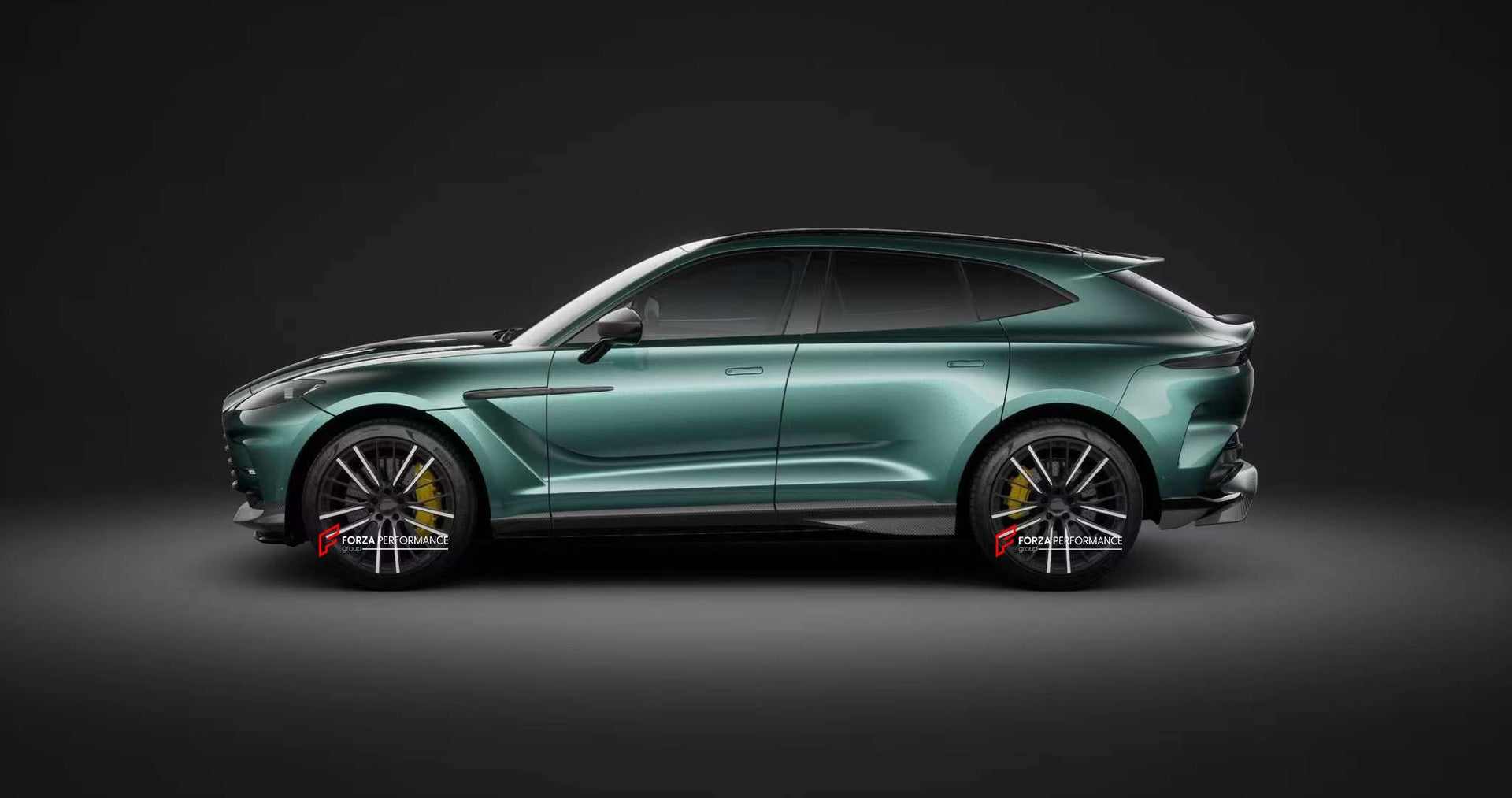 DBX707 DRY CARBON BODY KIT for ASTON MARTIN DBX  Set includes:  Front Bumper Front Lip Side Skirts Rear Bumper Rear Diffuser
