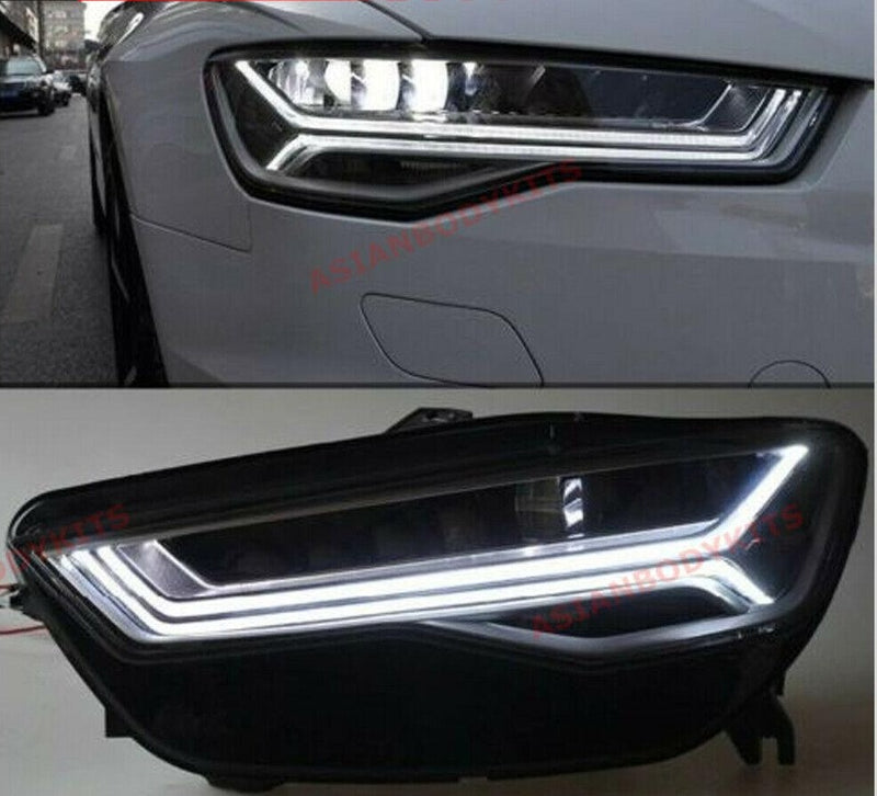 LED HEADLIGHTS FOR AUDI A6 C7 2015-2017 (UPGRADE FROM XENON TO LED)